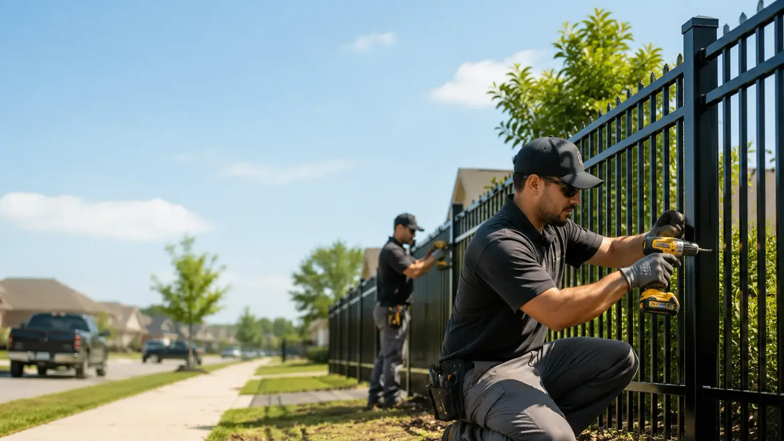 Metal Fence Installation in Columbia, AL